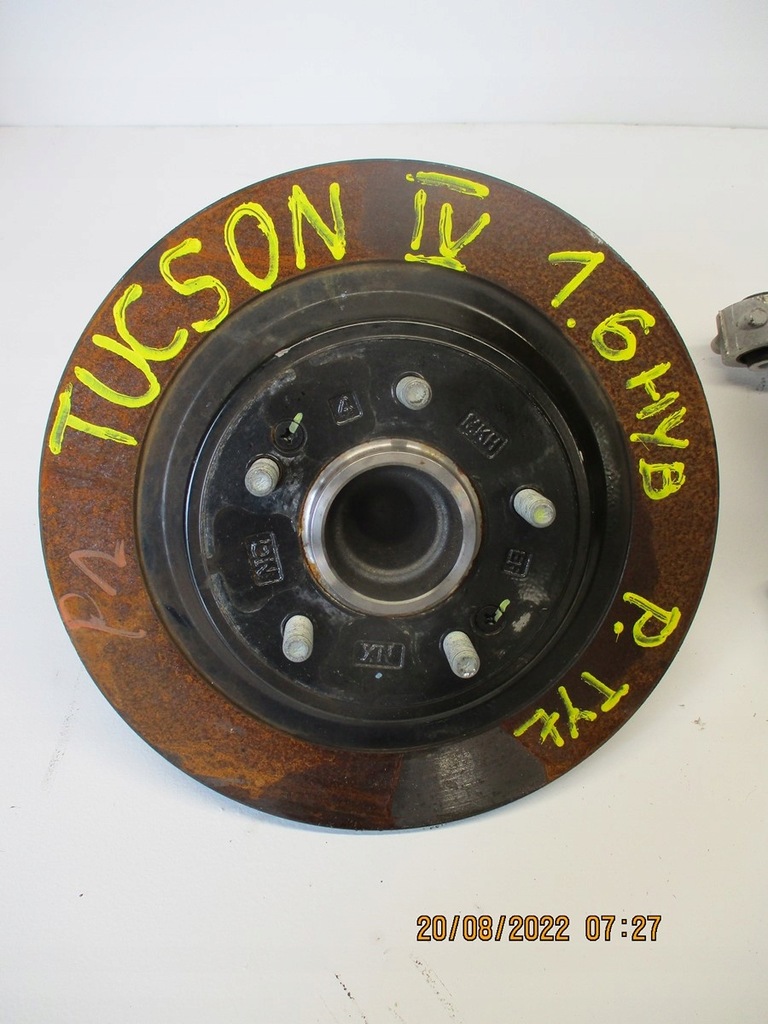 фото №8, Поворотный кулак поворотный кулак hyundai tucson iv 1,6hyb