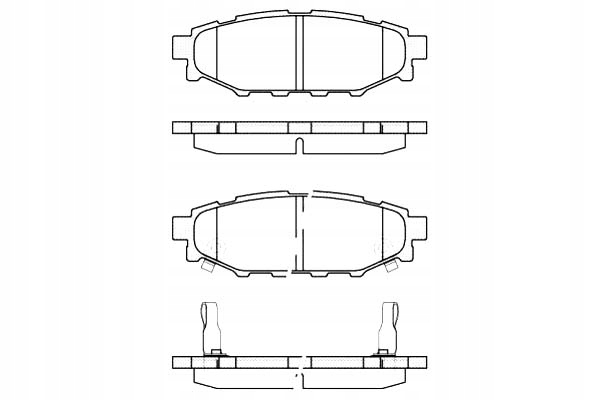фото №1, Remsa тормозные колодки тормозные subaru brz 2.0