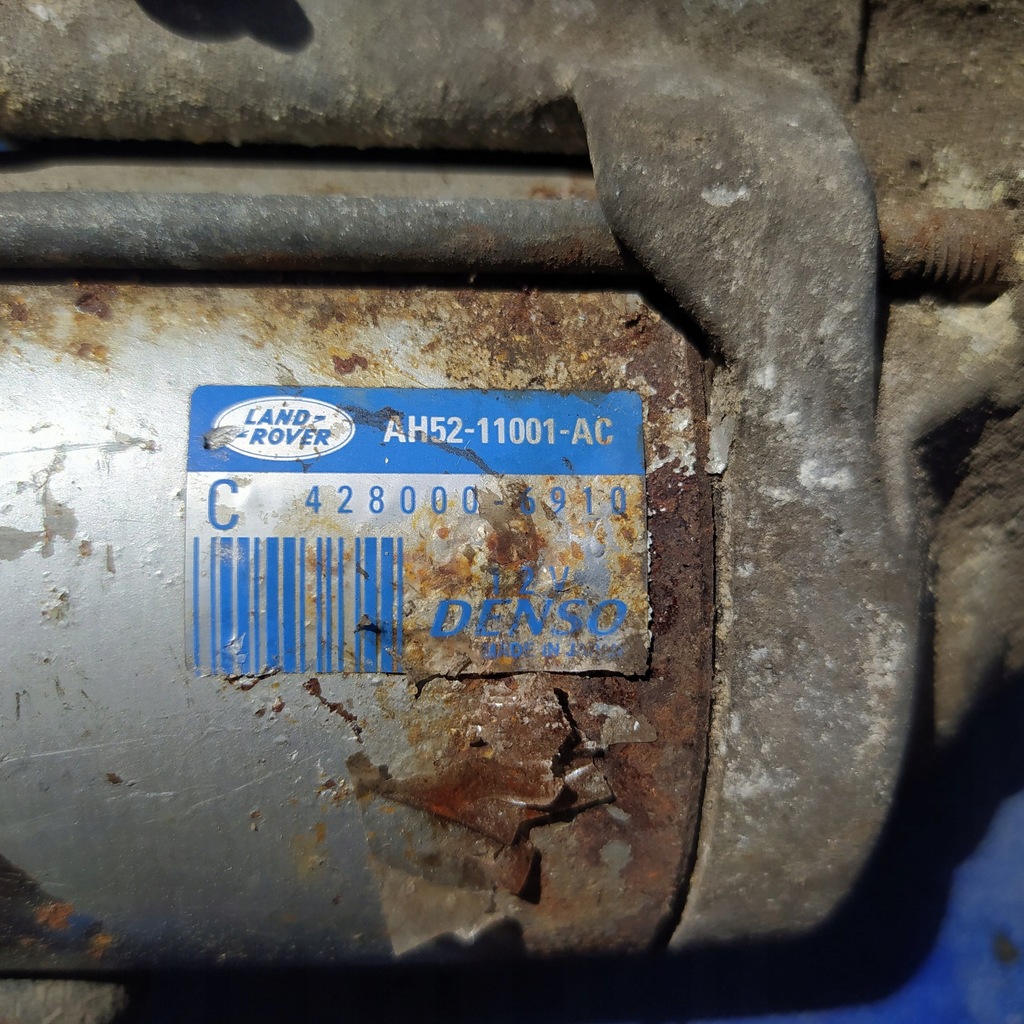 фото №3, Freelander ii 2.2 d 224dt стартер 428000-6910