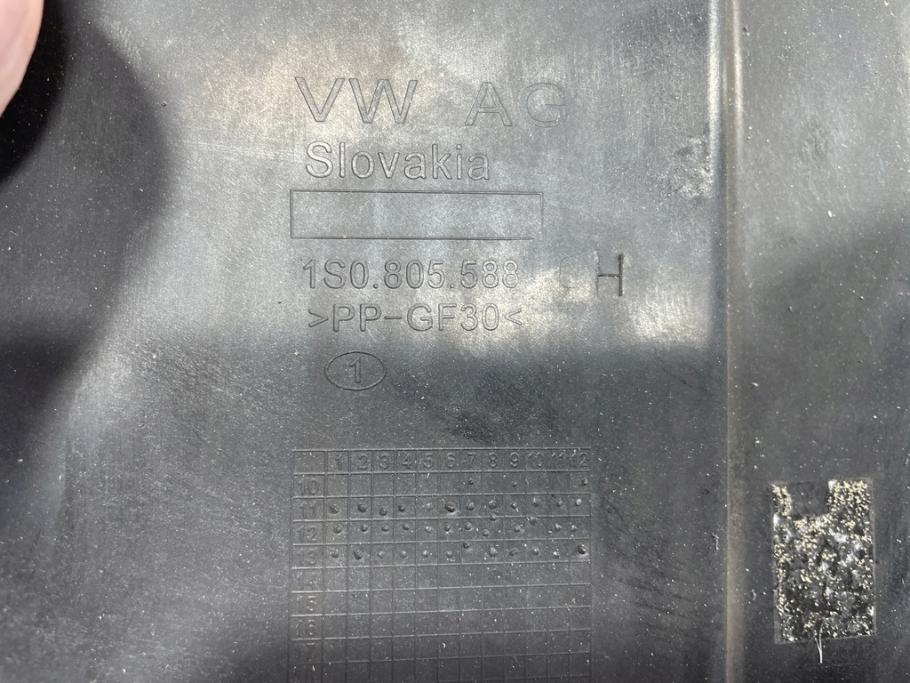 фото №8, Vw up seat mii skoda citigo 1s 11-17 pas передній підсилювач org !!!