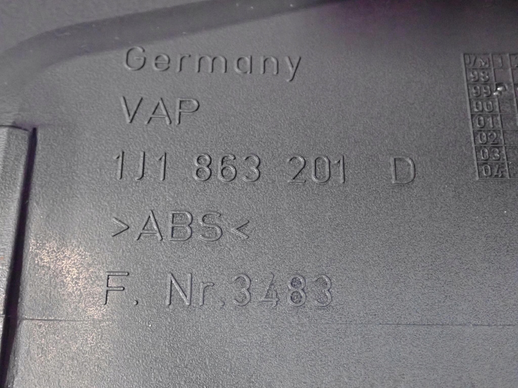 Vw bora 98-05 тунель середній 1j1863201d Недорого