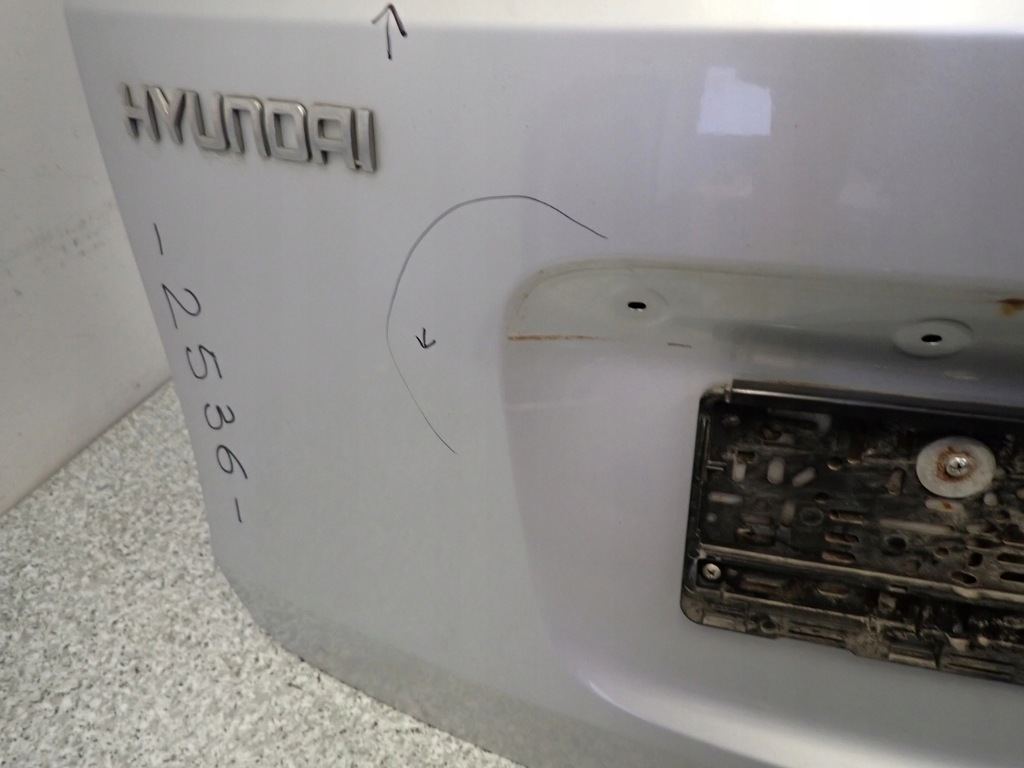 фото №6, Hyundai i30 kombi 07-12 крышка багажника багажника задняя