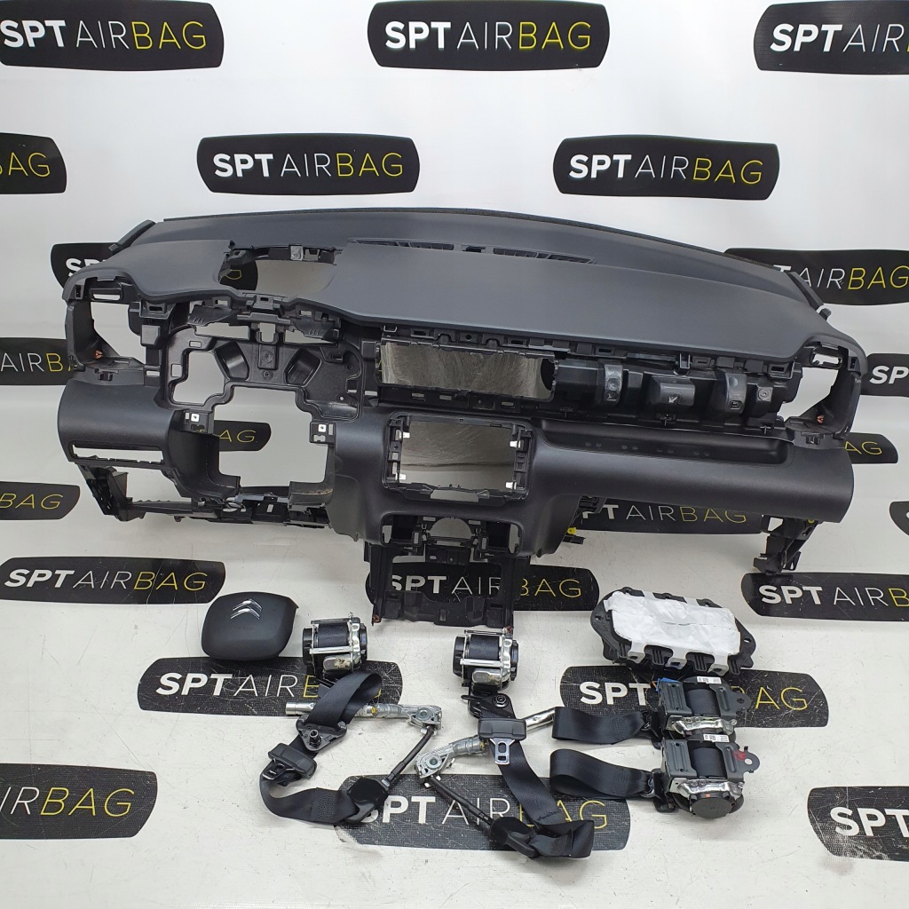 фото №1, C3 aircross панель приладів консоль подушки безпеки ремені подушка безпеки