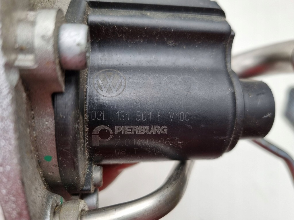 фото №8, Радіатор вихлопних газів клапан egr 03l131512af 03l131501f audi vw 2.0 tdi