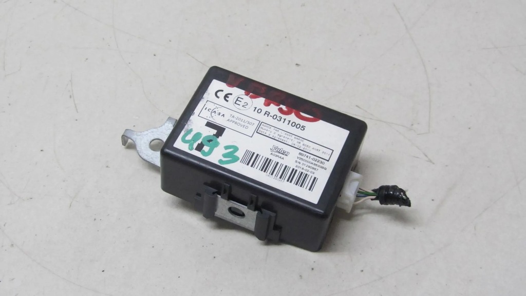 фото №1, Toyota verso lift модуль блок управления 89741-02230