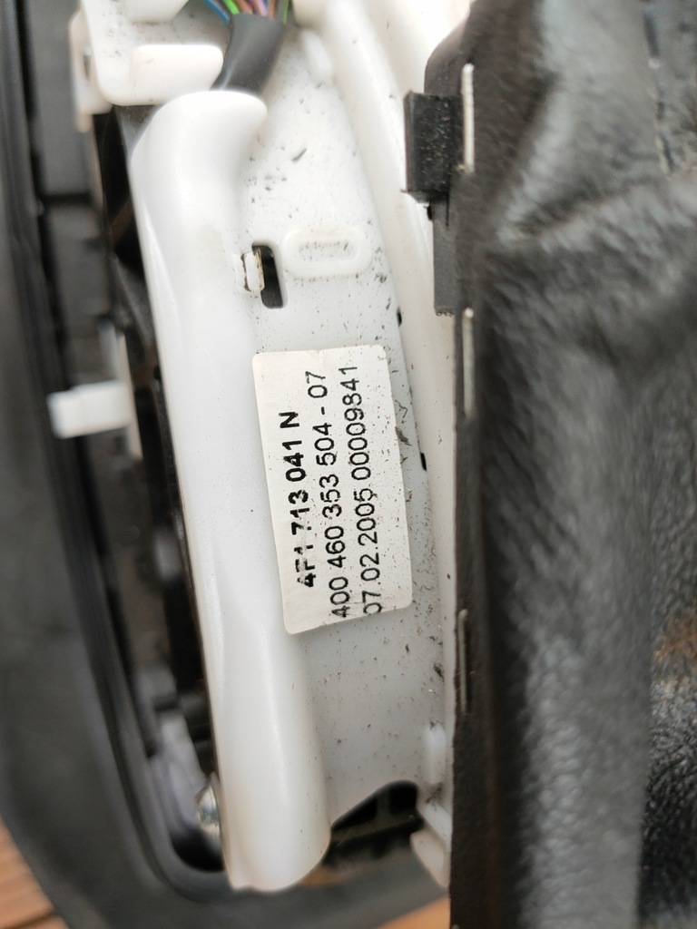 фото №8, Audi a6 c6 4f0 04-12 выборщик переключения передач 4f1713041n multitronic