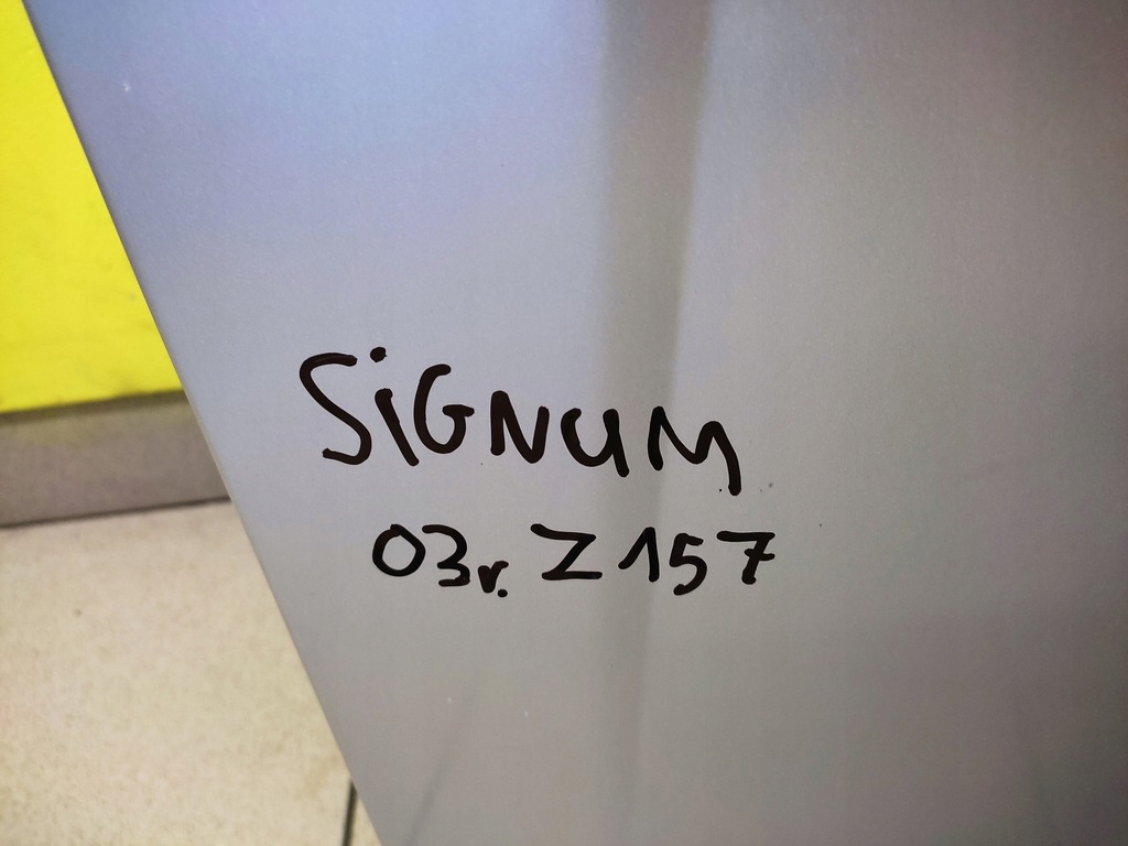 фото №15, Opel signum капот кришка двигуна лак z157