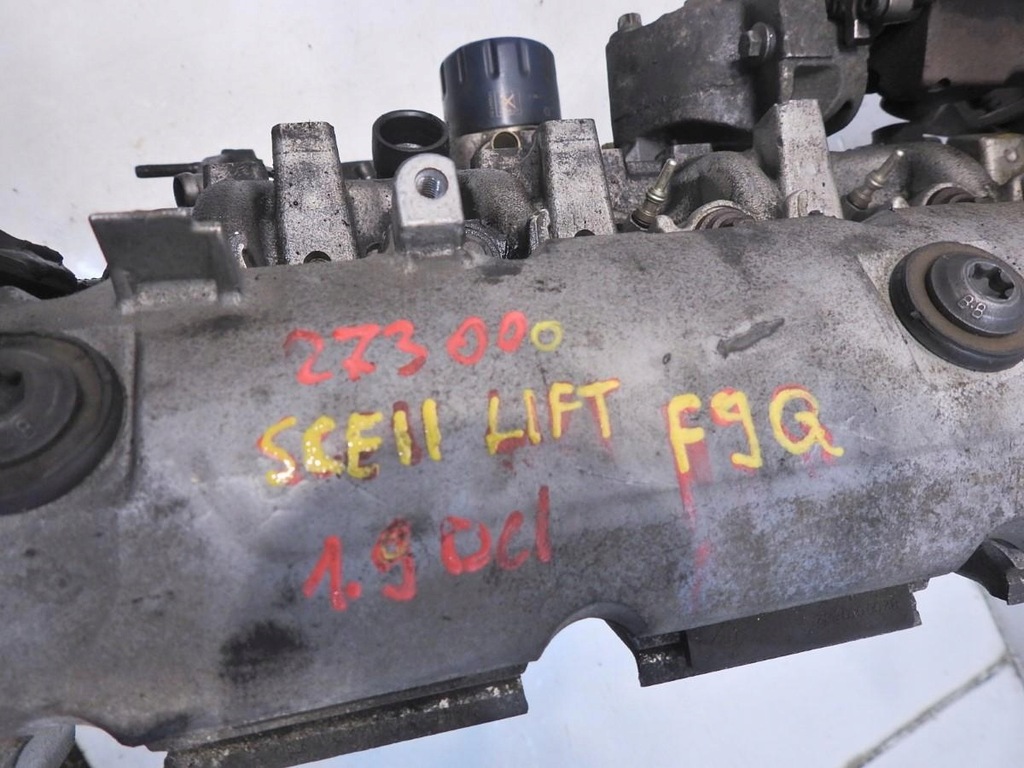 фото №2, Двигатель renault scenic ii 1.9 dci f9q818