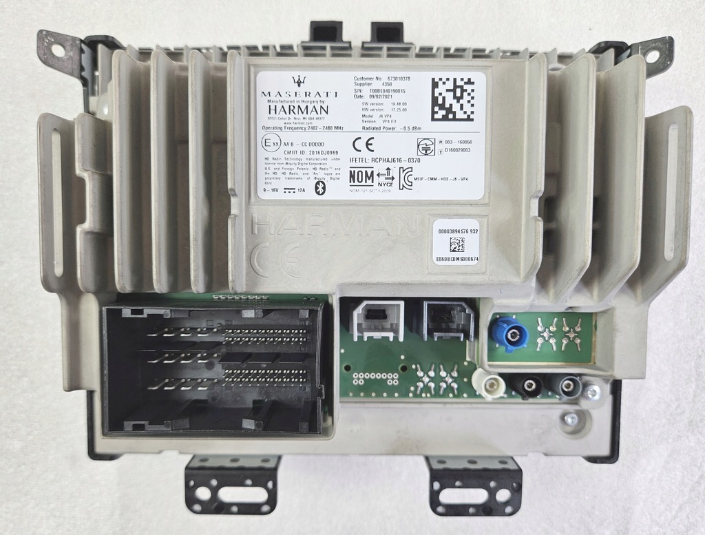 фото №8, Радио navi навигация дисплей maserati levante 673010378