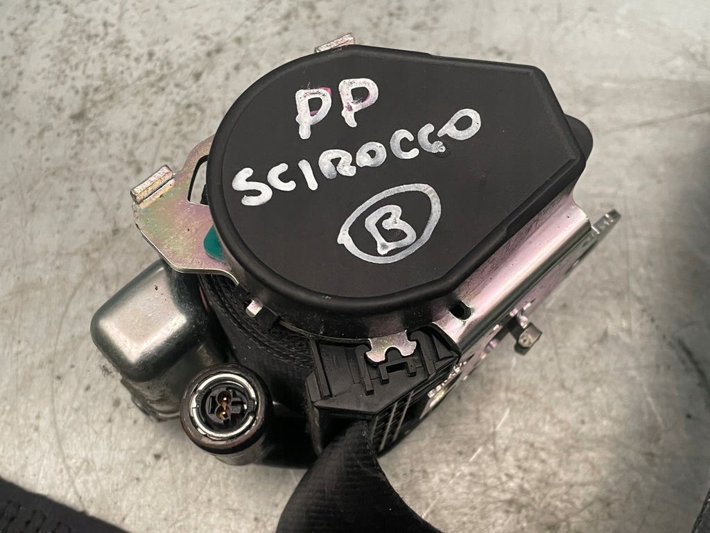 фото №6, Vw scirocco iii 08-14 pas безпеки правий перед передній