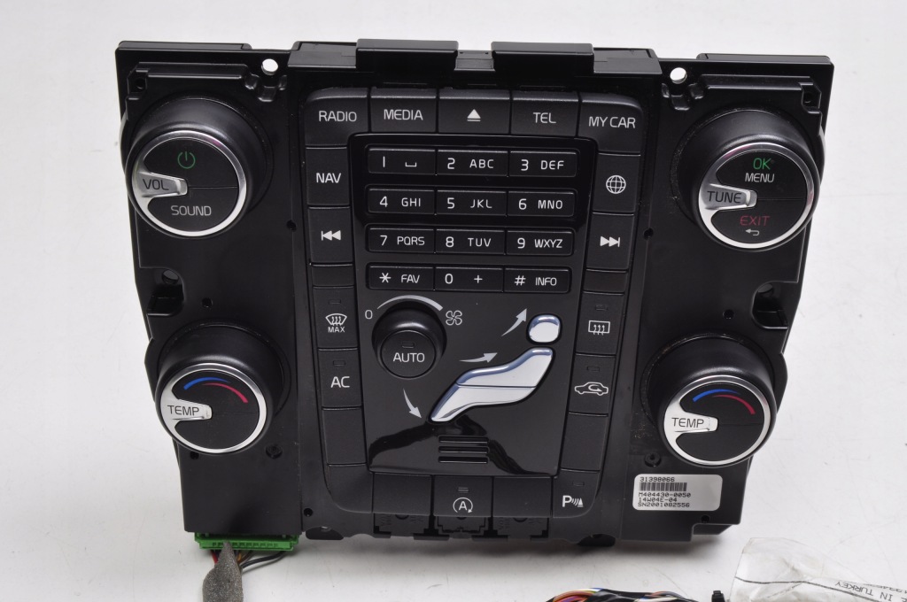 фото №2, Volvo s80 ii v70 iii s60 ii v60 панель радіо радіо 31398066 31334535 джгут