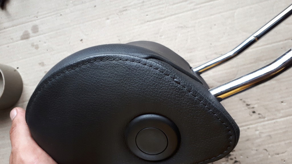 фото №9, A5 8t подголовник сиденье перед правый кожа чёрный