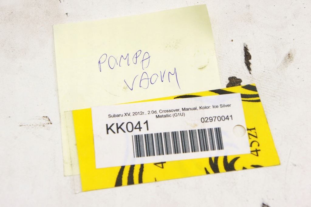 фото №5, Kk041 subaru xv i 2.0d насос вакуум