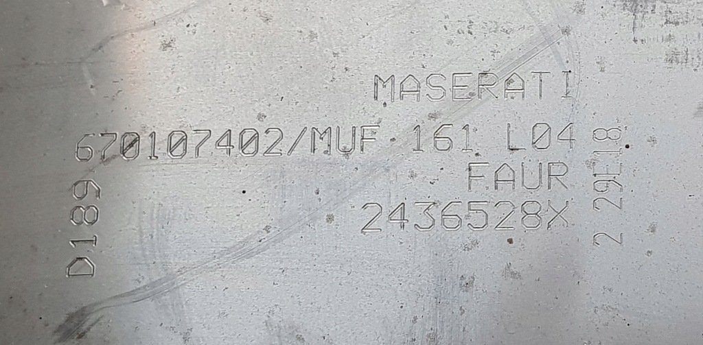 фото №13, Гасник вихлоп правий лівий maserati ghibli iii 3.0