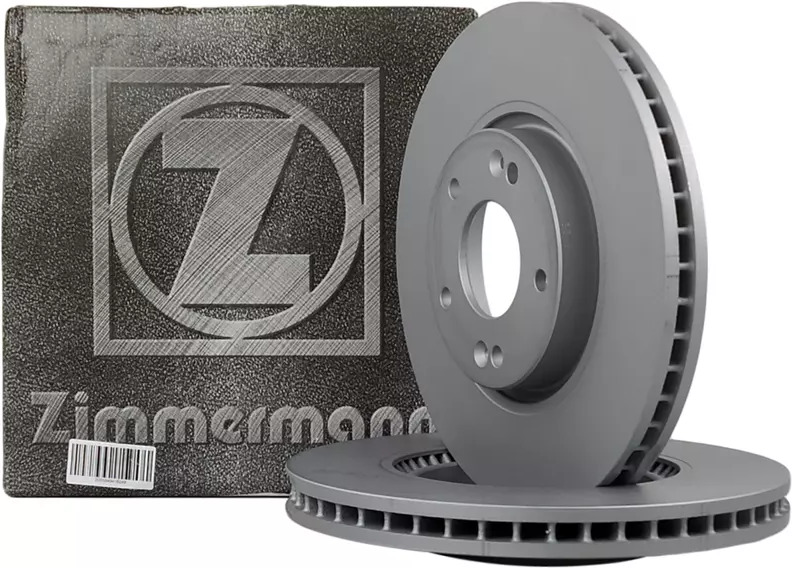 фото №1, Zimmermann тормозные диски+ тормозные колодки p hyundai sonata v 300mm