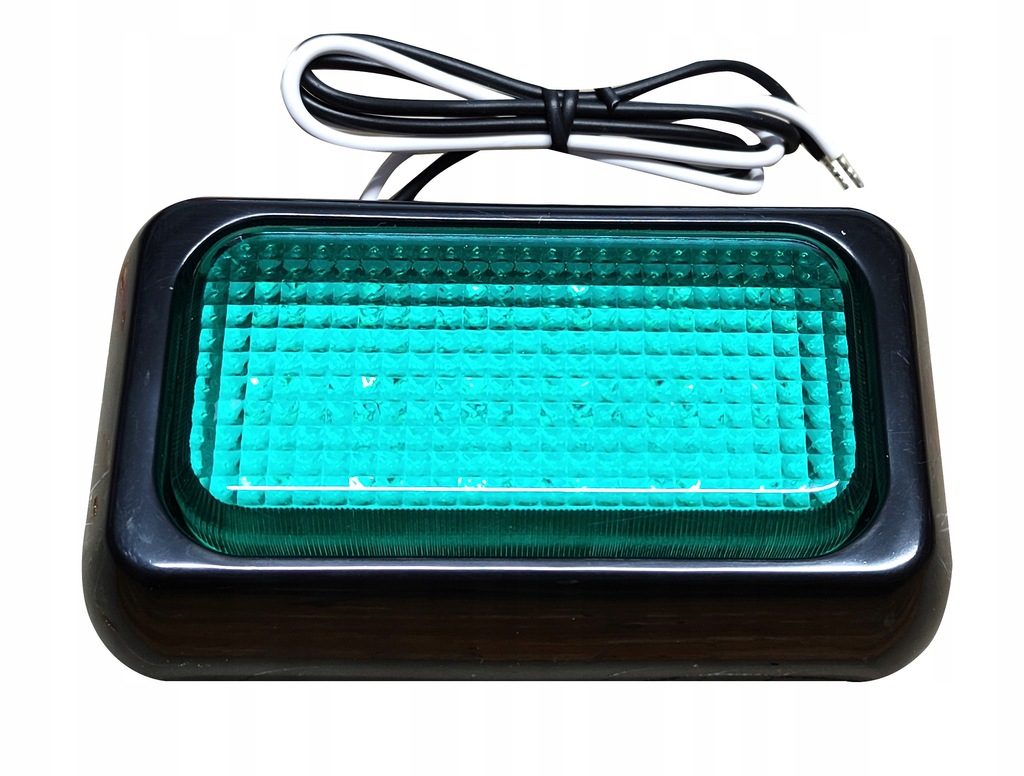 фото №1, Лампа led зелёный 12v 24v сигнальная