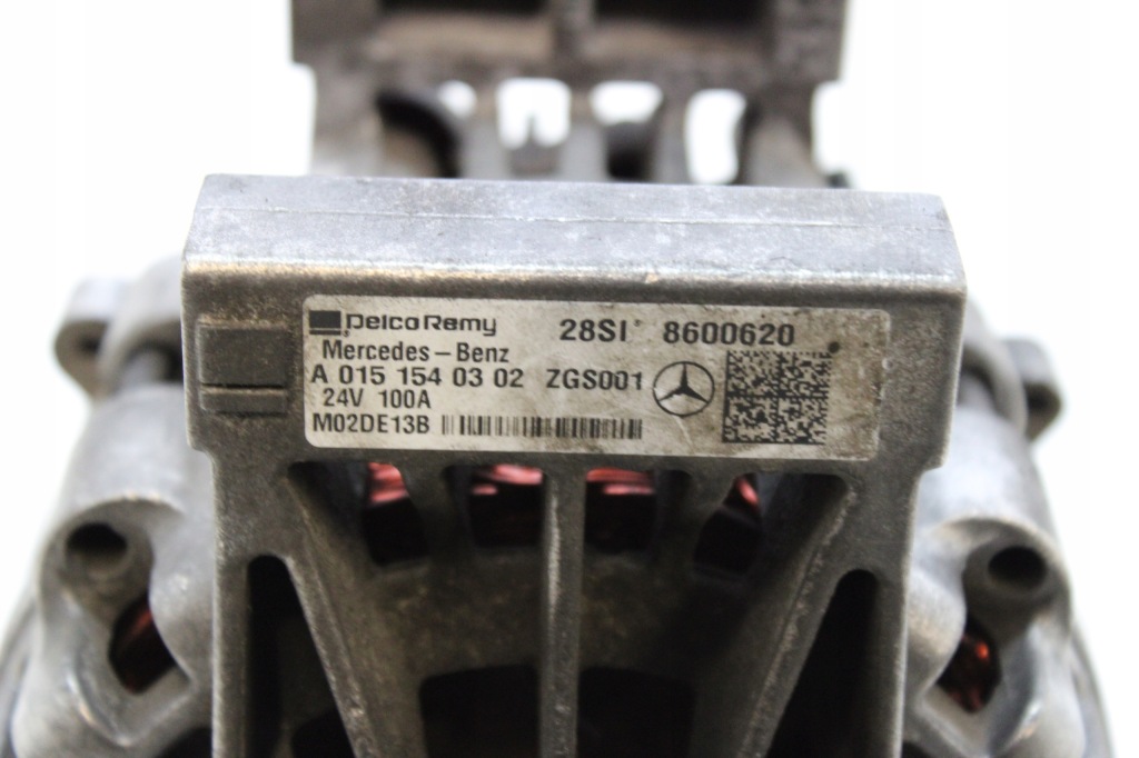 Генератор mercedes actros mp4 antos arocs 100a a0151540302 po відновлення Зі Шроту