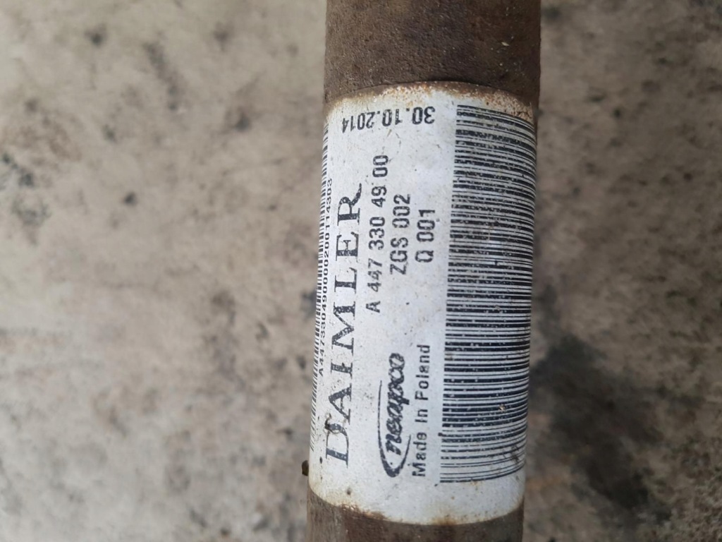 Приводной вал левая 1.6cdi mercedes vito w447 a4473304900 в Украине