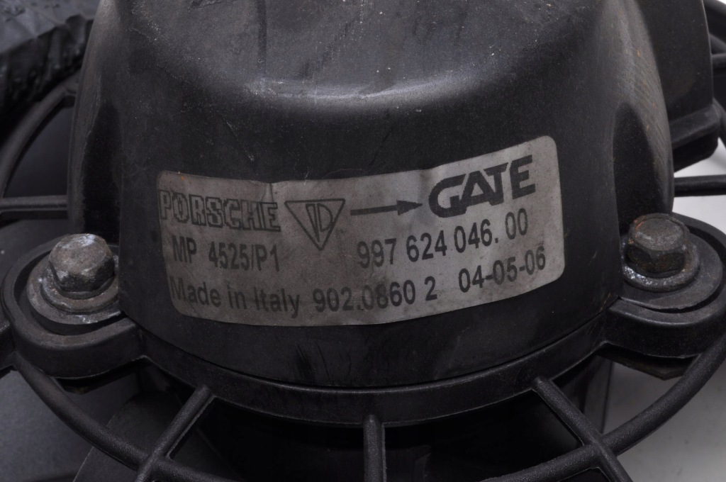 Porsche 911 997 3.6 вентилятор радиатора 997624046 с Разборки