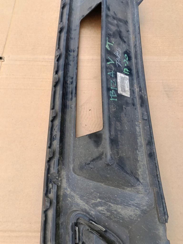 фото №11, Накладка бампера спойлер задняя задний seat ibiza v 6f 6f0807568f