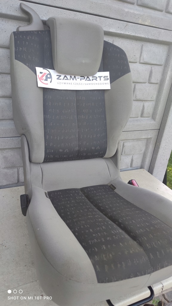 фото №4, Сидіння правий задня заднє сидіння renault scenic ii