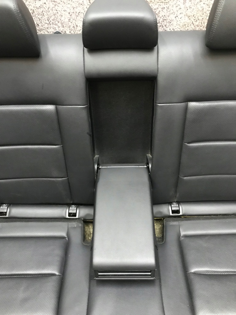 фото №8, Mercedes w212 e заднее сиденье задняя кожа вентилируемая isofix sedan lift bardzo ladna
