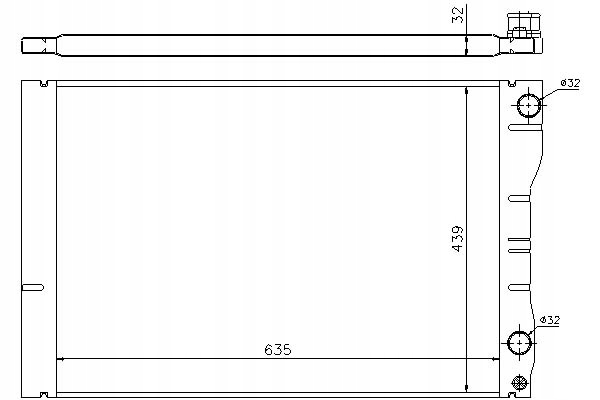 фото №1, Nissens радіатор двигуна renault avantime espace