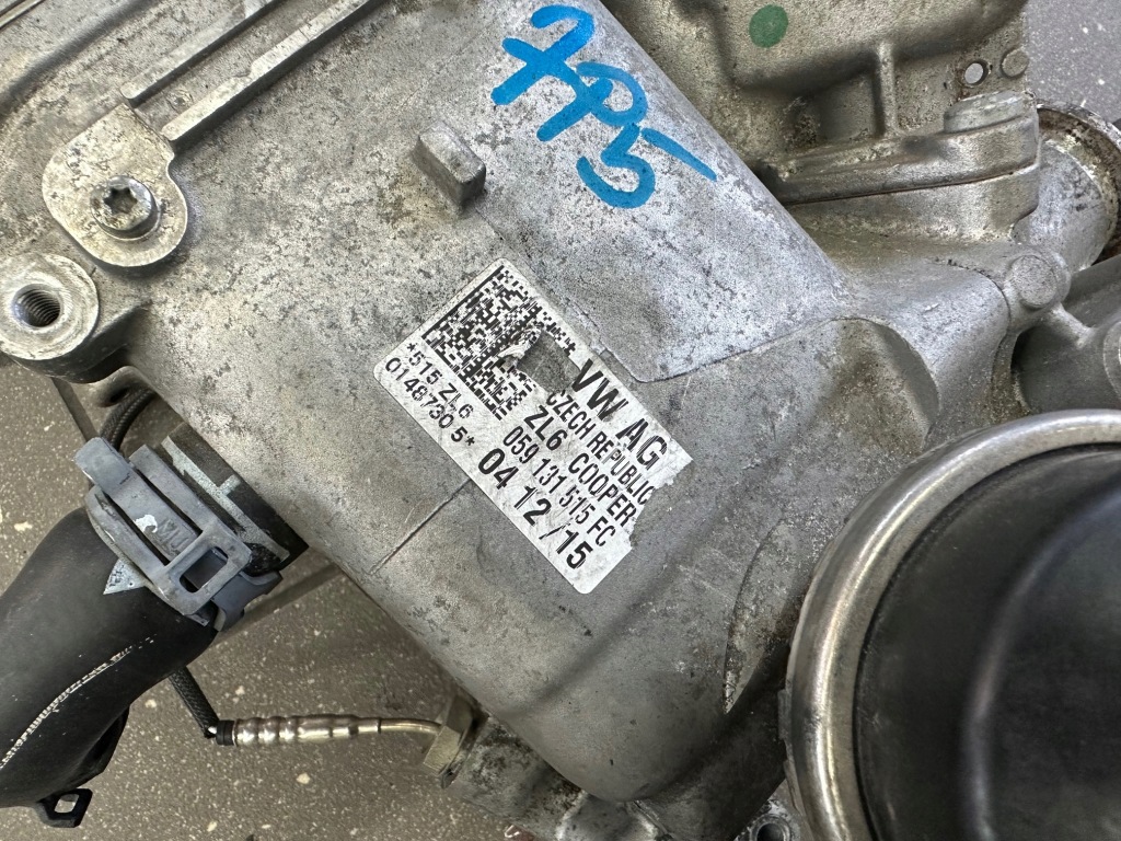 фото №2, Радиатор выхлопных газов egr porsche cayenne 7p5 lift 3.0 d cvv 059131515fc