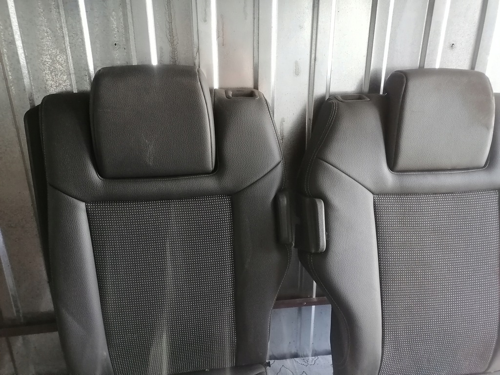 фото №6, Opel zafira b левый сиденье заднее сиденье задняя кожа