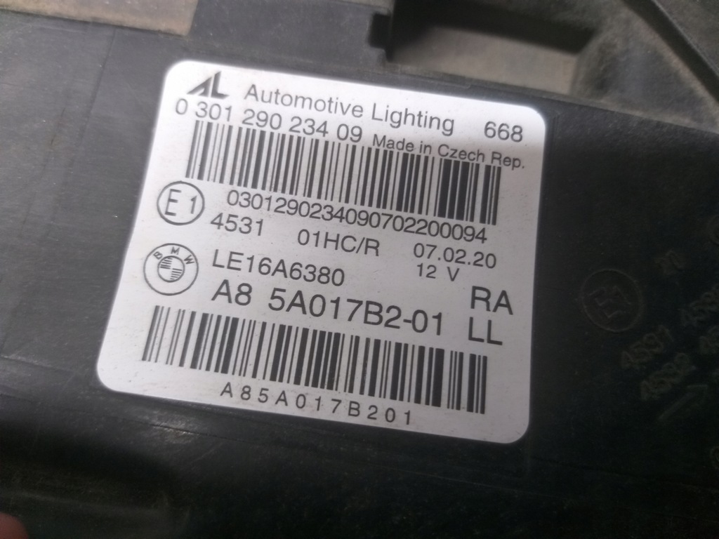 фото №5, Лампа перед права bmw ii 2 f45 f46 lift full led 5a017b2-01