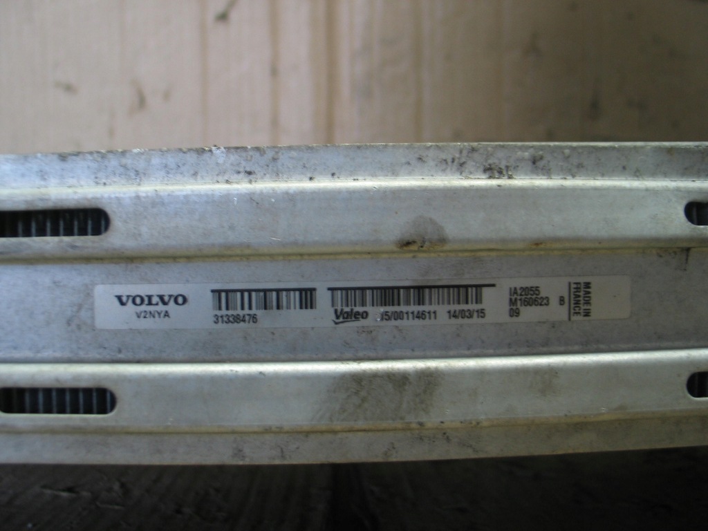 фото №7, Інтеркулер радіатор повітря volvo s60 v60 xc60 2,5 t5 31338476