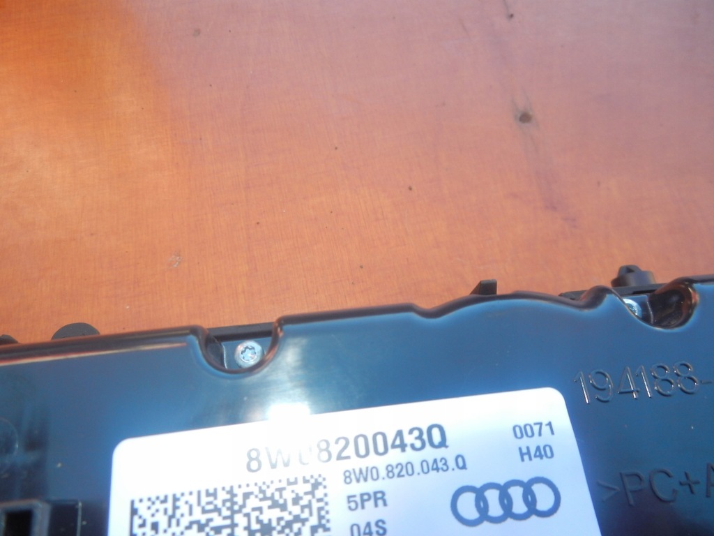фото №12, Панель кондиционера audi a4 b9 8w 16r