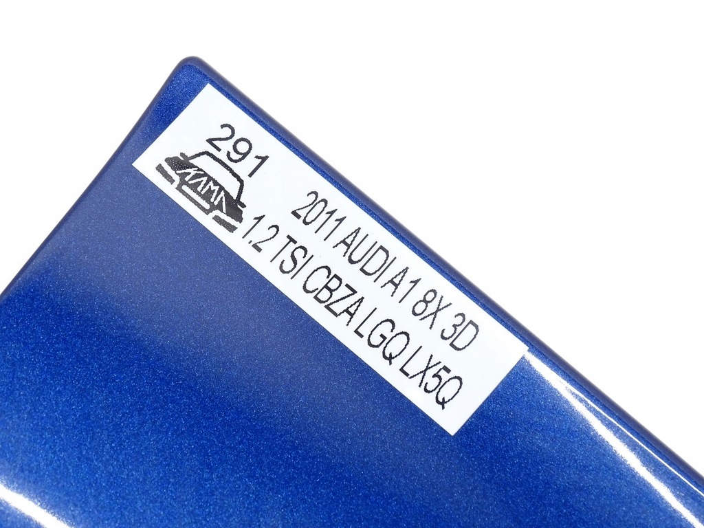 фото №10, Крыло правый перед передний audi a1 s1 8x 3d / 5d lx5q niebieski