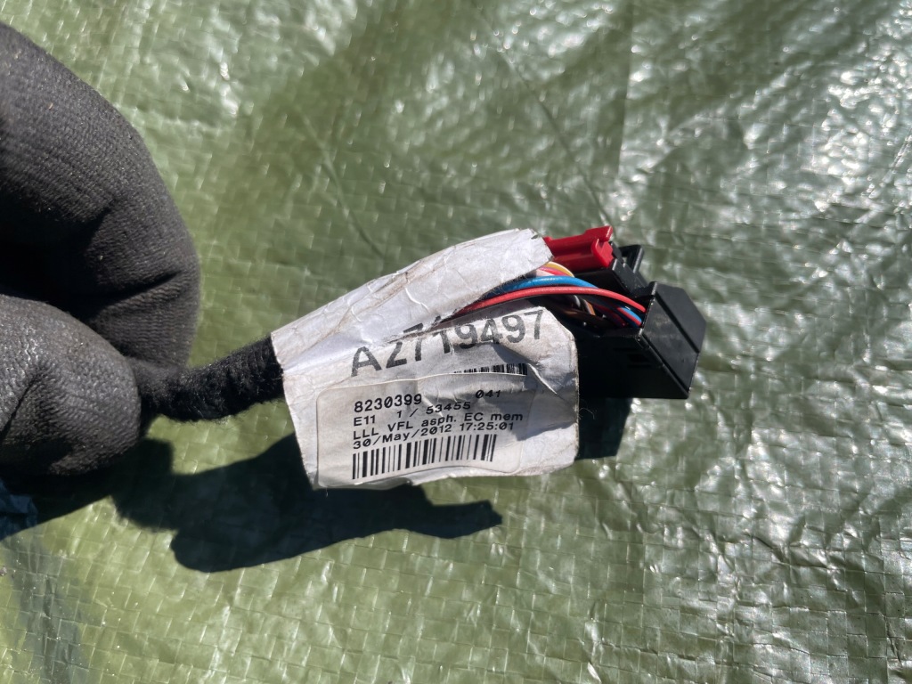 фото №7, Porsche panamera 970 зеркало передние левая 14 pin кабели europa l041