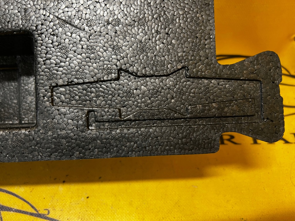 фото №3, Пенополистирол вкладыш багажника renault megane iv rs