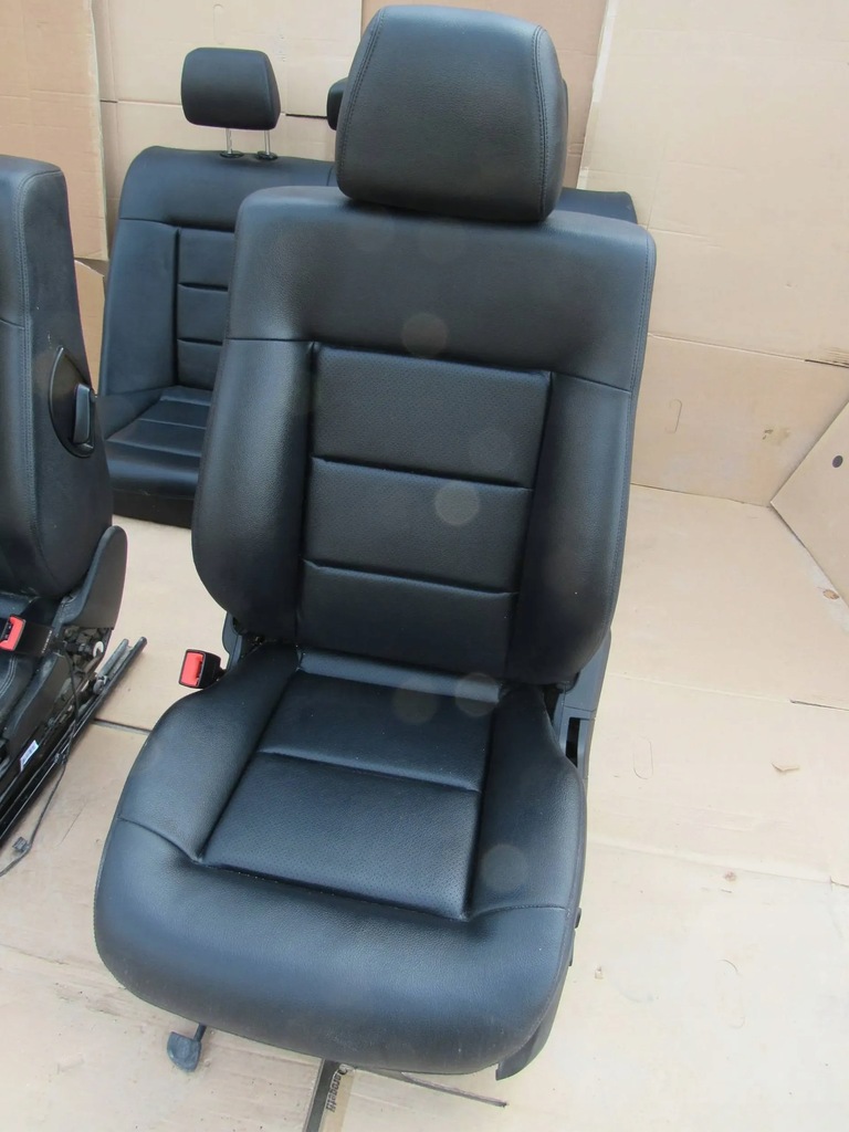 фото №7, Mercedes e w212 212 обивка сиденье сиденья заднее сиденье кожа