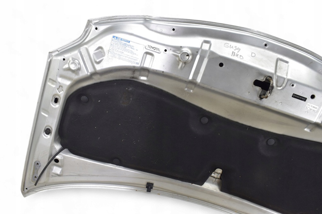 фото №9, Капот крышка двигателя toyota auris i e15 2007-2010r. 1c0