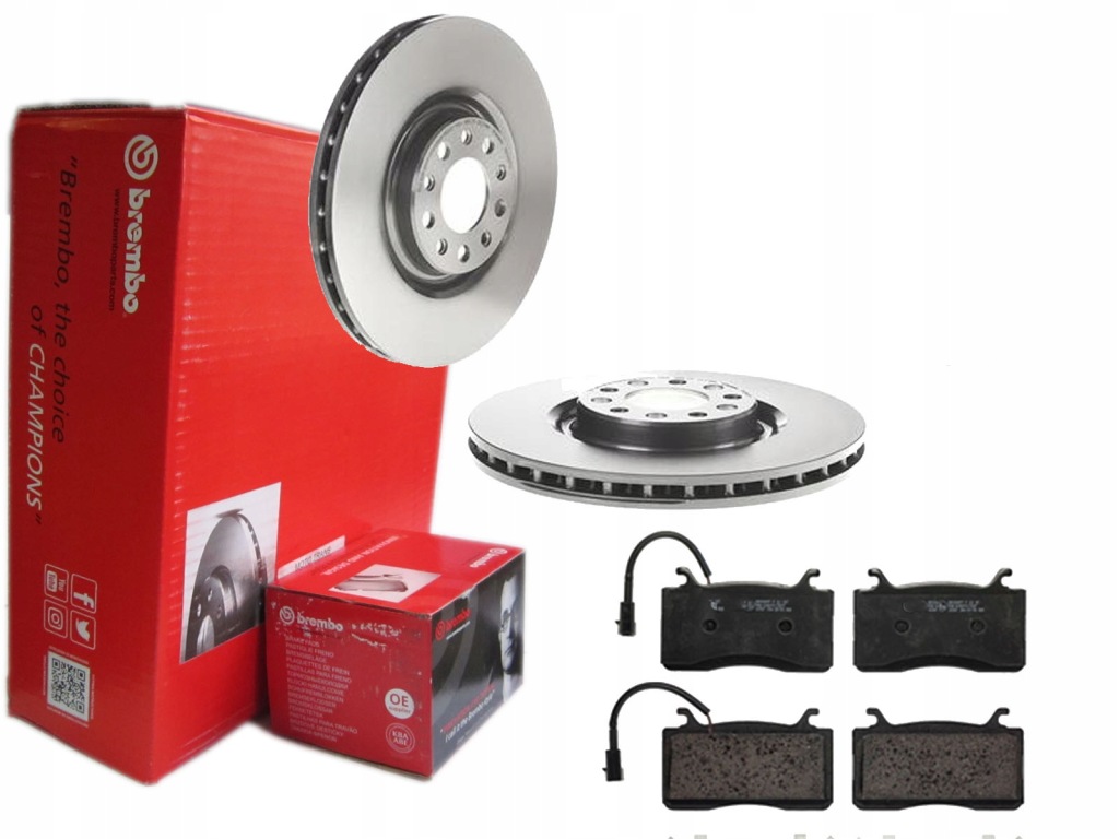 фото №1, Гальмівні диски гальмівні колодки brembo перед alfa romeo giulia 330mm