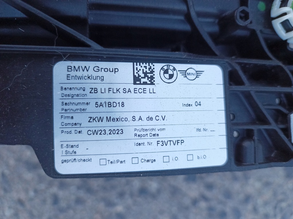 фото №8, Bmw x3 g45 лампа фара ліва права перед передня комплект повний