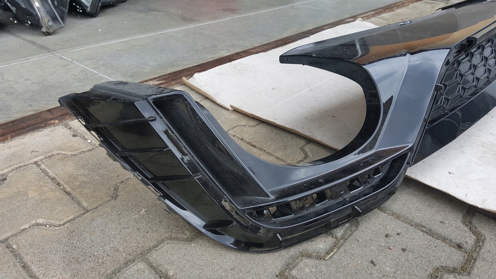 фото №10, Накладка дифузор спойлер бампера заднього audi rs5 8w6807521al демонтаж