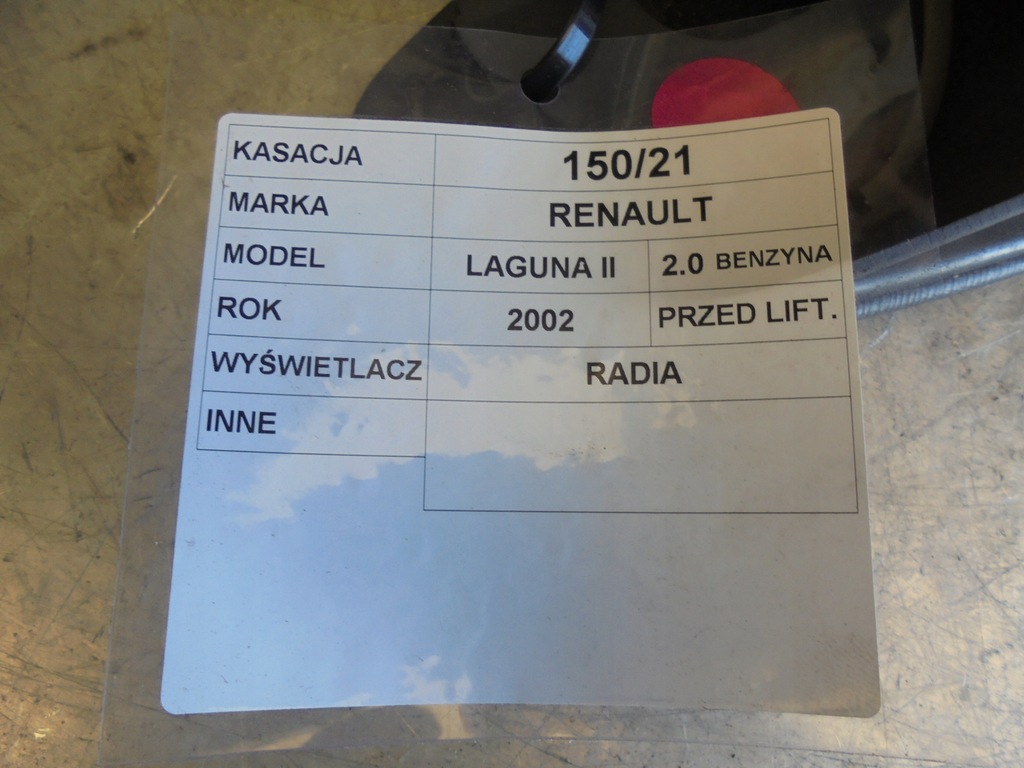 фото №6, Часы, дисплей renault laguna ii