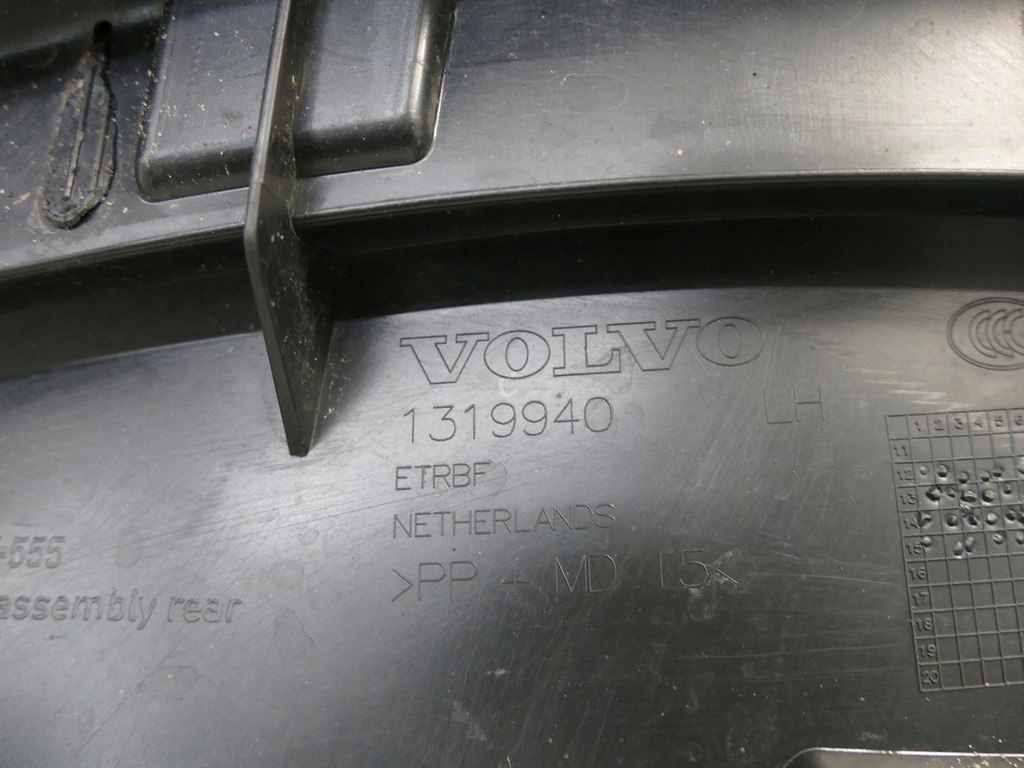 фото №8, Volvo v40 ii обшивка дверь левый задняя обивка 16r