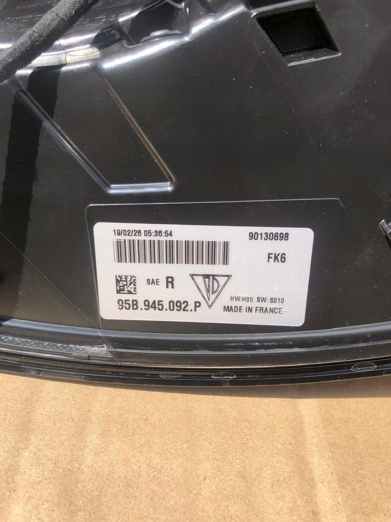 фото №8, Свет задние porsche macan 2019 оригинальный 95b945092s