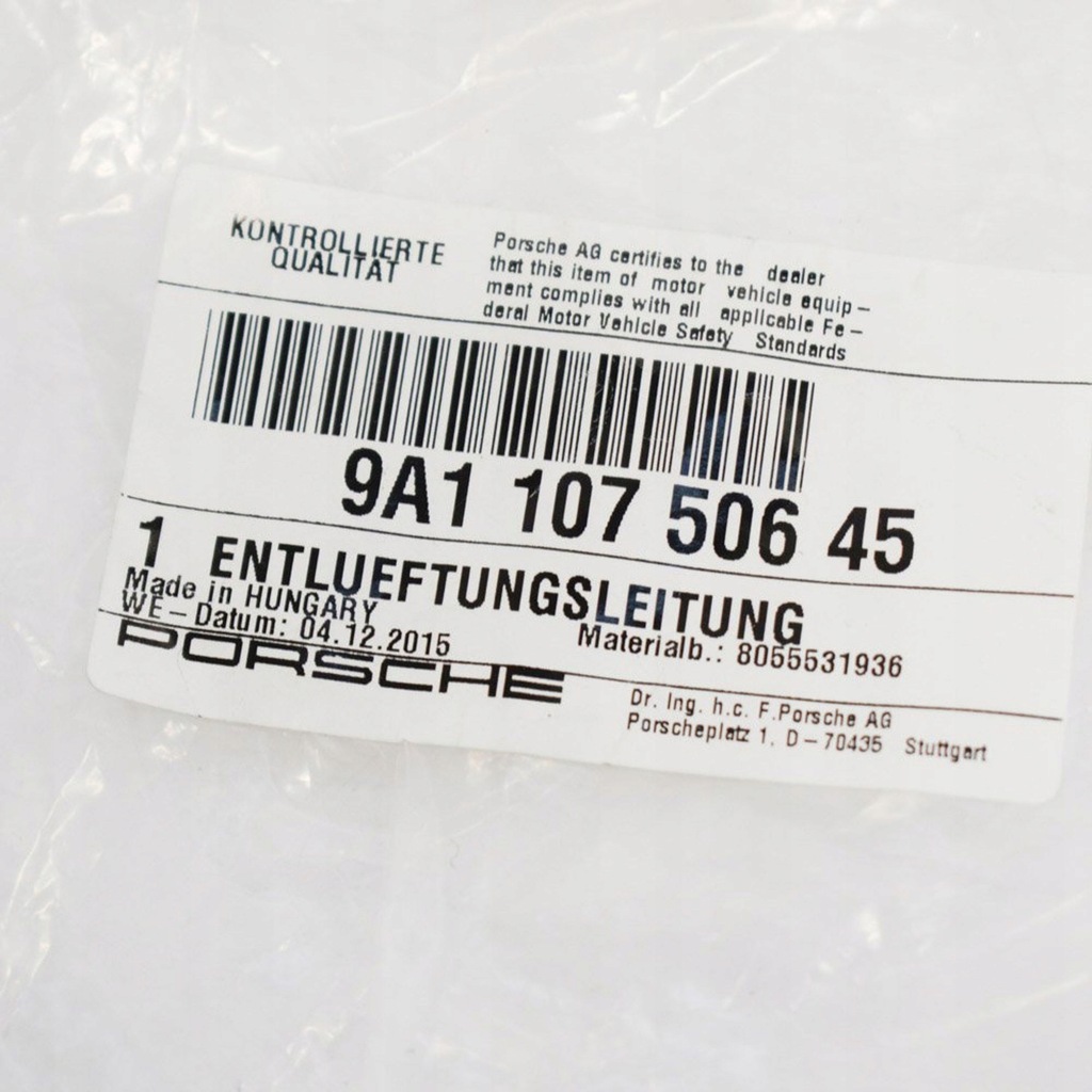 фото №6, Porsche 911 991 2013 труба / wąż впускной воздуха