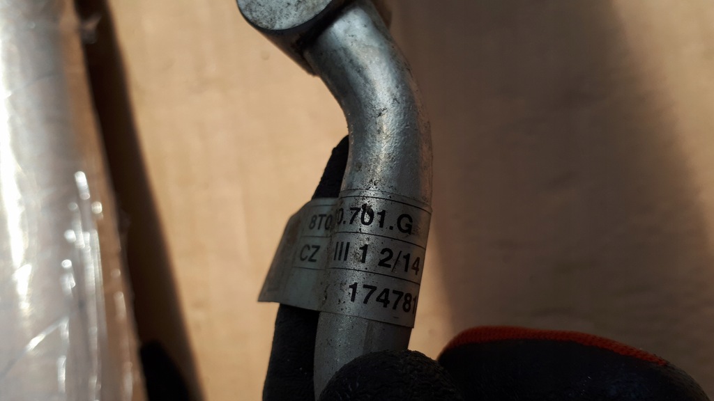 фото №7, S4 b8 lift a4 шланг кондиционера 8t0260701g s5