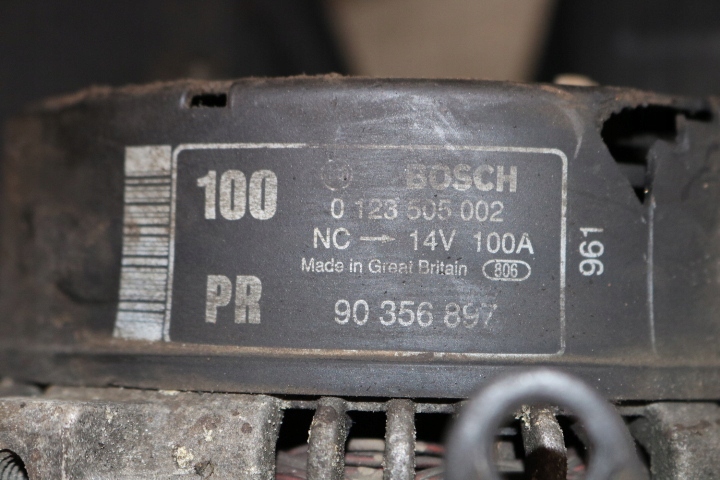 фото №2, Opel vectra генератор 0123505002 90356897