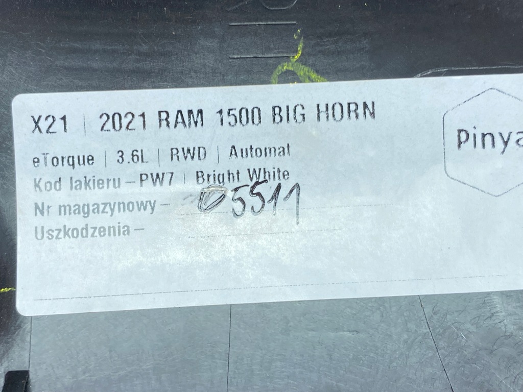 фото №6, Кронштейн кронштейн салона dodge ram 1500 2019+ usa