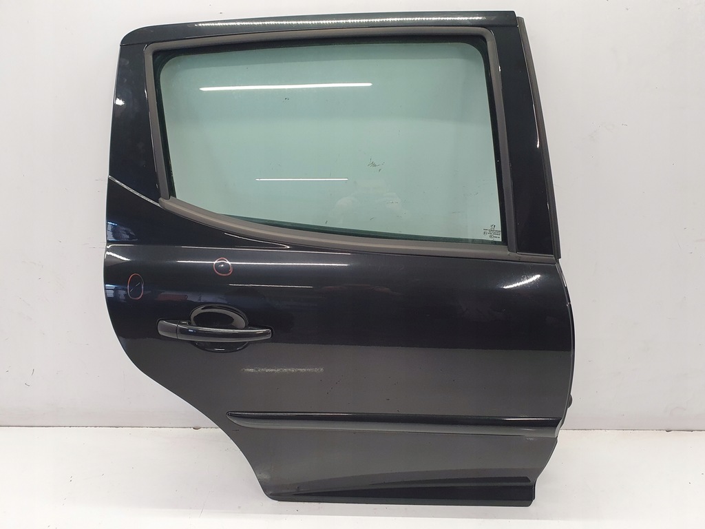фото №1, Peugeot 207 sw 08r дверь правый задняя exld