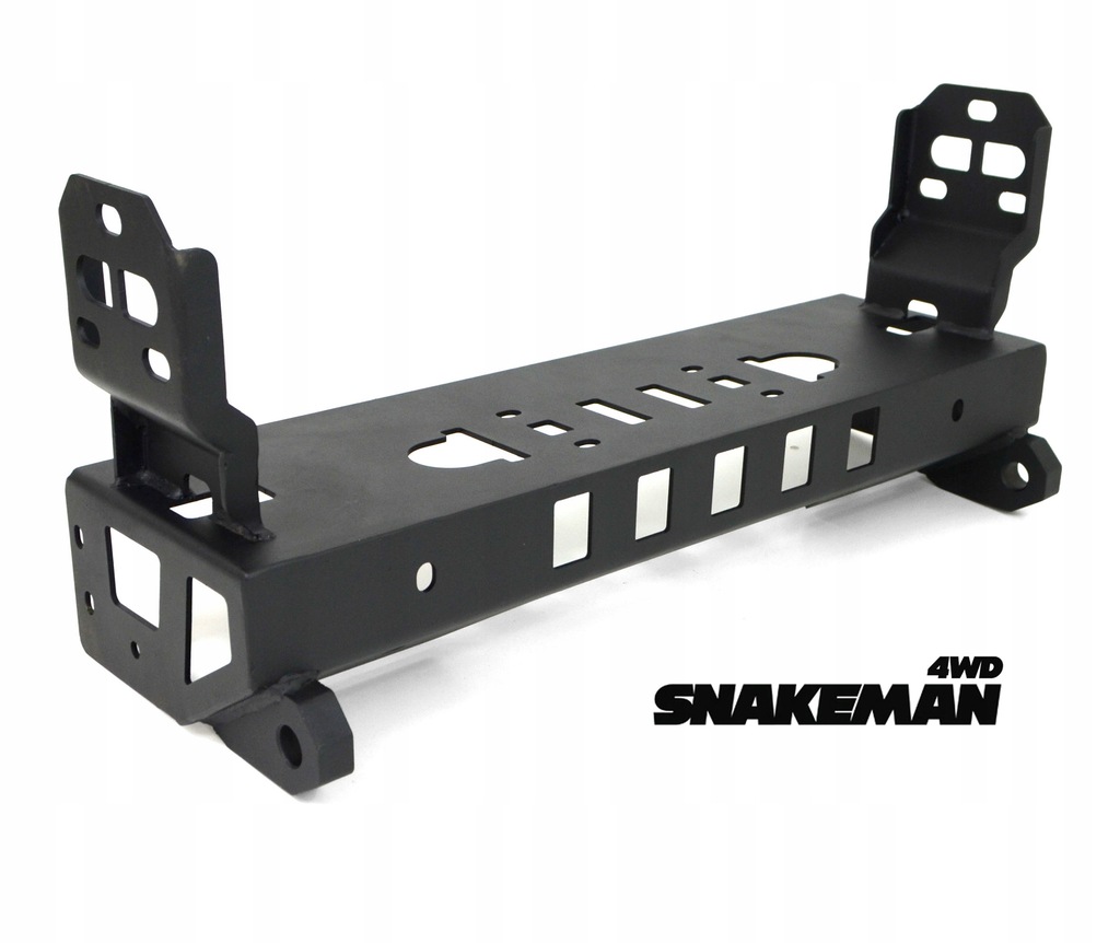 фото №10, Suzuki jimny 2018+ стальной przeni бампер с плита монтажная лебёдка