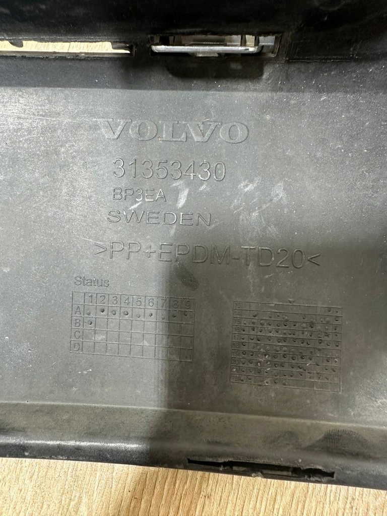 фото №13, Volvo xc90 ii 2015- бампер накладка бампера задняя 31353430